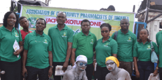 Members of Ikotun ACPN Walk Against Malaria
