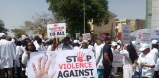 Violence: FCT doctors, health workers embark on protest walk