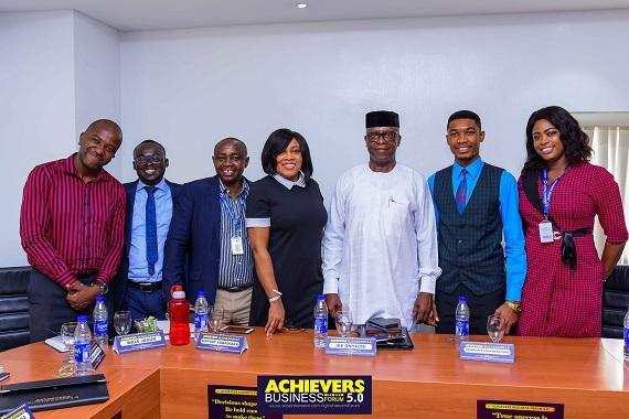 Representatives of Alpha Pharmacy at Achievers Business Forum 5.0 with their MD Sir Ike Onyechi.