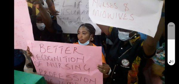 BREAKING: Lagos Nurses Embark on 3- Day Warning Stirke